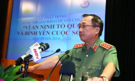 Bộ Công an phát động giải báo chí 'vì an ninh Tổ quốc'
