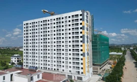 Dự án nhà ở xã hội, nhà ở công nhân tại Khu công nghiệp Tràng Duệ, huyện An Dương, TP Hải Phòng. 