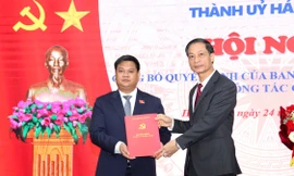 Hải Phòng điều động, chỉ định lãnh đạo chủ chốt các quận