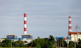 Dự án Nhà máy Nhiệt điện Thái Bình 2. Ảnh: Phạm Tuyên.