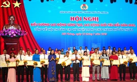 Hải Phòng: Biểu dương hàng trăm công nhân lao động giỏi, sáng tạo