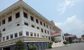 Cận cảnh trụ sở văn phòng làm việc Tỉnh ủy Hòa Bình 