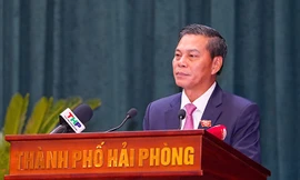 Chân dung ông Nguyễn Văn Tùng - Chủ tịch UBND TP Hải Phòng. 