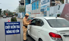 Phạt hơn 1.500 tài xế 'dính' nồng độ cồn ở 2 tỉnh dịp Tết 