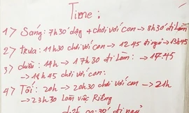 Lịch sinh hoạt hàng ngày của Thuận chột. 