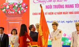 Hải Phòng: Trường Tiểu học Chu Văn An đón nhận Huân chương Độc lập Hạng Ba