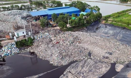 Hải Phòng yêu cầu xử lý bãi rác chất cao như núi ở huyện Tiên Lãng 