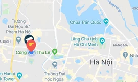 Hình ảnh báo chốt CSGT trên công cụ ứng dụng. Ảnh: Chụp màn hình