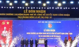 Thị xã Kinh Môn được công nhận là đô thị loại III