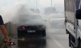 Hiện trường sự cố.