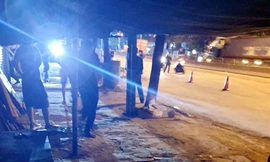 Hiện trường vụ việc.