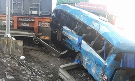 Xác định nguyên nhân vụ tai nạn liên hoàn ở Hoà Bình