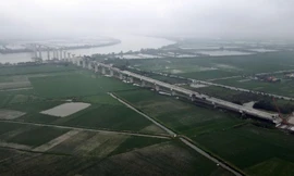 Gấp rút thi công tuyến đường ven biển đẹp nhất Hải Phòng