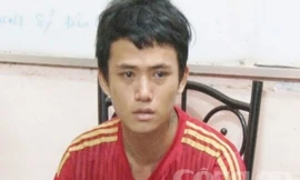 Nguyễn Trường Thanh, đối tượng cắt cổ bố người yêu tại cơ quan điều tra.