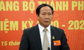 Bí thư Thành ủy Hải Phòng - Lê Văn Thành.