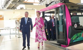 Nhà vua và Hoàng hậu Bỉ gặp Chủ tịch Hải Phòng, tham quan Cát Bà 