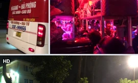 Xe 43 chỗ nhồi nhét tới 90 hành khách