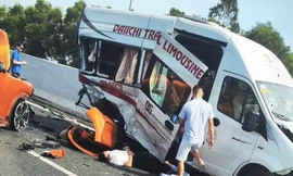 Nguyên nhân vụ tai nạn liên hoàn trên cao tốc Hà Nội - Hải Phòng