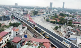 Thông xe cầu vượt gần 700 tỷ xóa điểm đen 'ùn tắc' ở Hải Phòng