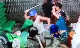 Clip vụ bố chồng 81 tuổi đánh con dâu nhập viện