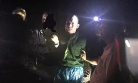 Tử tù Nguyễn Văn Tình bị trinh sát khống chế.