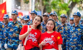 Hải Phòng rực rỡ cờ hoa mừng kỷ niệm 70 năm Ngày giải phóng