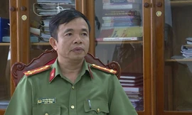 Phó Giám đốc Công an tỉnh Hà Tĩnh, Đại tá Nguyễn Tiến Nam. Ảnh: Giáo dục Việt Nam