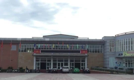 Trụ sở Trung tâm Văn hóa TX Hồng Lĩnh, nơi xảy vụ việc