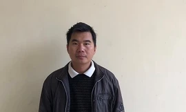 Đối tượngTrần Doãn Tình bị bắt giữ 