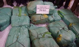 Cận cảnh vụ bắt gần 3 tạ ma túy từ Lào về Việt Nam 