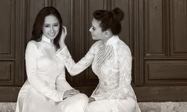 Mai Phương Thúy và Hoàng Yến đẹp như tranh