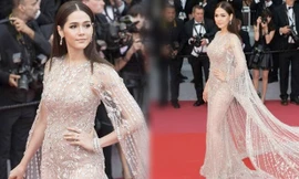 ‘Mỹ nhân đẹp nhất Thái Lan’ diện đầm xuyên thấu lấp lánh như tiên nữ