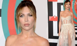 Mỹ nhân 4 con diện đầm xuyên thấu khoe đường cong siêu mẫu