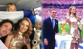 Siêu mẫu Nga mở cúp vàng trước trận chung kết