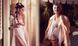 Thiên thần nội y hóa thân thành minh tinh Elizabeth Taylor