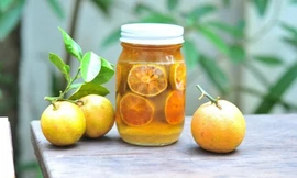 Ảnh minh họa: Chanh đào ngâm mật ong là thức uống dinh dưỡng tốt cho sức khỏe 