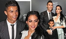 Bạn gái Cristiano Ronaldo bầu 8 tháng vẫn gợi cảm quyến rũ