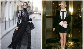 'Chân dài' Alessandra Ambrosio sành điệu trên đường phố Paris 