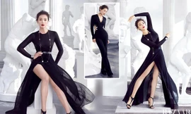 Mỹ nhân ‘Thiên long bát bộ’ khoe chân thon và đường cong nữ thần