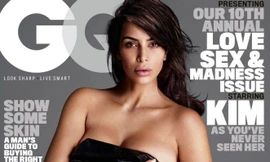 Kim Kardashian táo bạo khoe đường cong