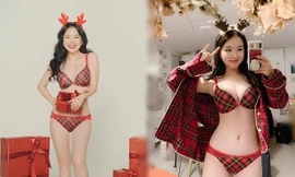 Thiên thần 9x xứ Hàn xinh như mộng đón Giáng sinh