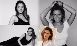 Victoria Beckham thuở trăng rằm: Tươi tắn, tròn đầy gợi cảm