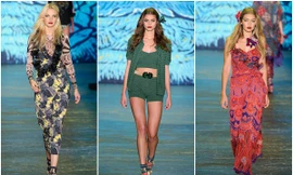 Váy áo miền nhiệt đới rực rỡ của Anna Sui xuân hè 2016