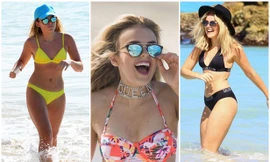 'Nữ hoàng áo tắm' 18 tuổi nổi bật trên biển