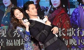 Cận ngày cưới, Lâm Tâm Như thoải mái thân mật bên bạn diễn nam