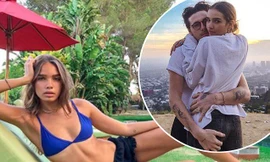 Cậu cả nhà Becks say đắm bạn gái gợi cảm hơn 2 tuổi