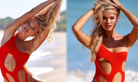 Thiên thần áo tắm Nga Vita Sidorkina mang thai con đầu lòng
