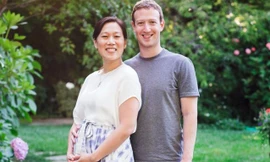 Vợ ‘ông chủ Facebook’ sắp sinh con gái