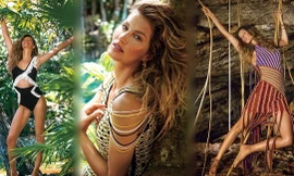 Mỹ nhân xứ Samba 'thắp lửa' ủng hộ tuyển Brazil