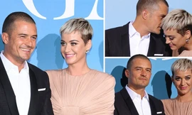 ‘Cướp biển’ Orlando Bloom và bạn gái Katy Perry lần đầu dự thảm đỏ